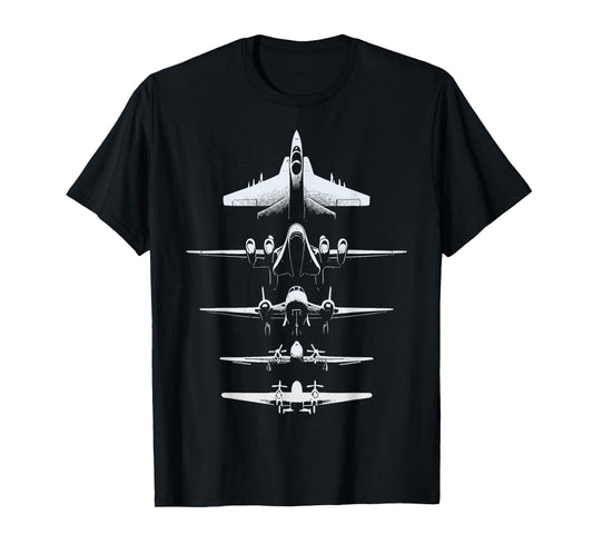 American Fighters Jets Aircraft Plane T-Shirt