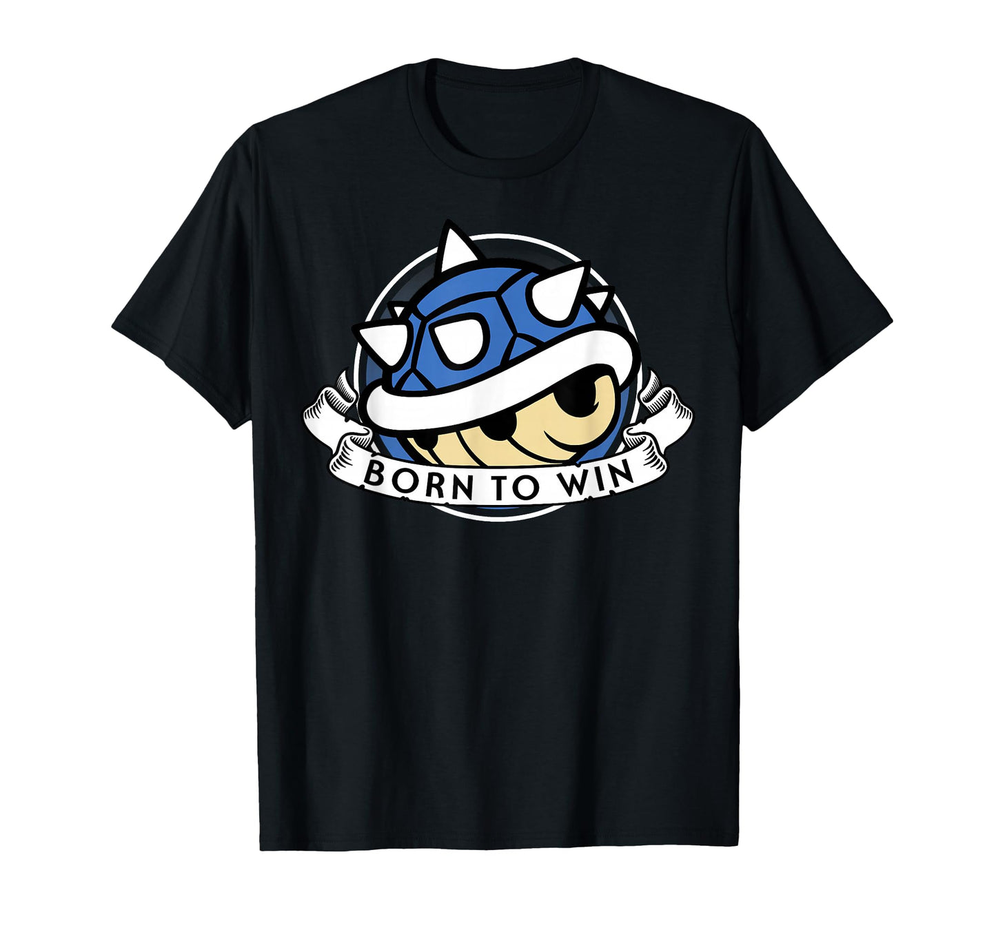 Mario Kart Blue Shell Born To Win T-Shirt
