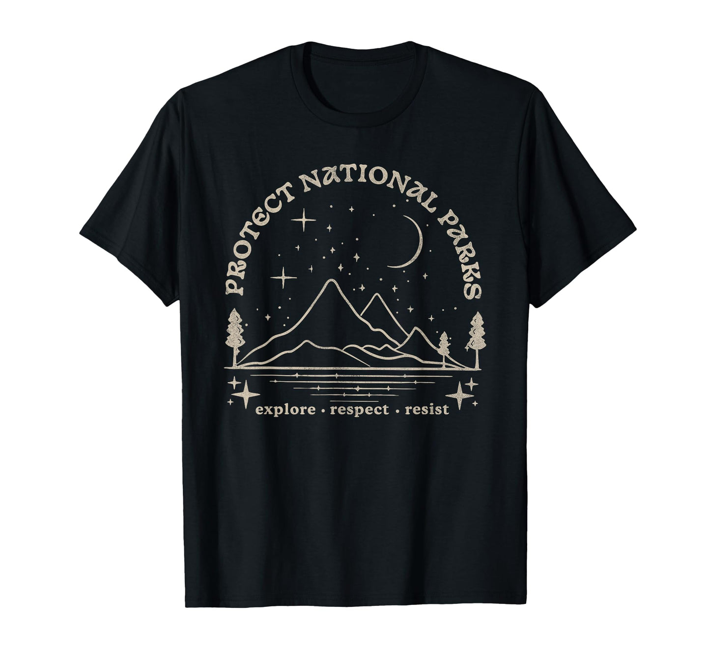 Resist Protect Our National Parks Graphic Anti Trump 86 47 T-Shirt