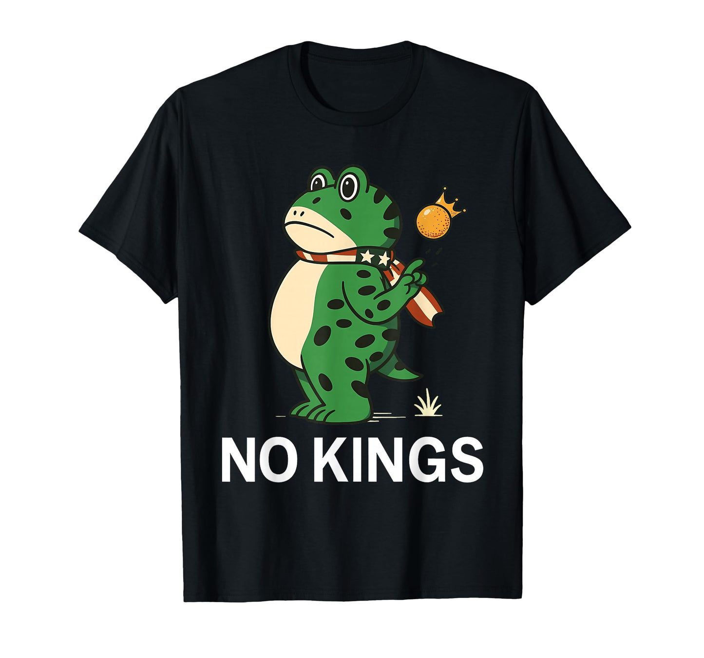 No Kings Shirt Men Women Portland Frog Protest T-Shirt