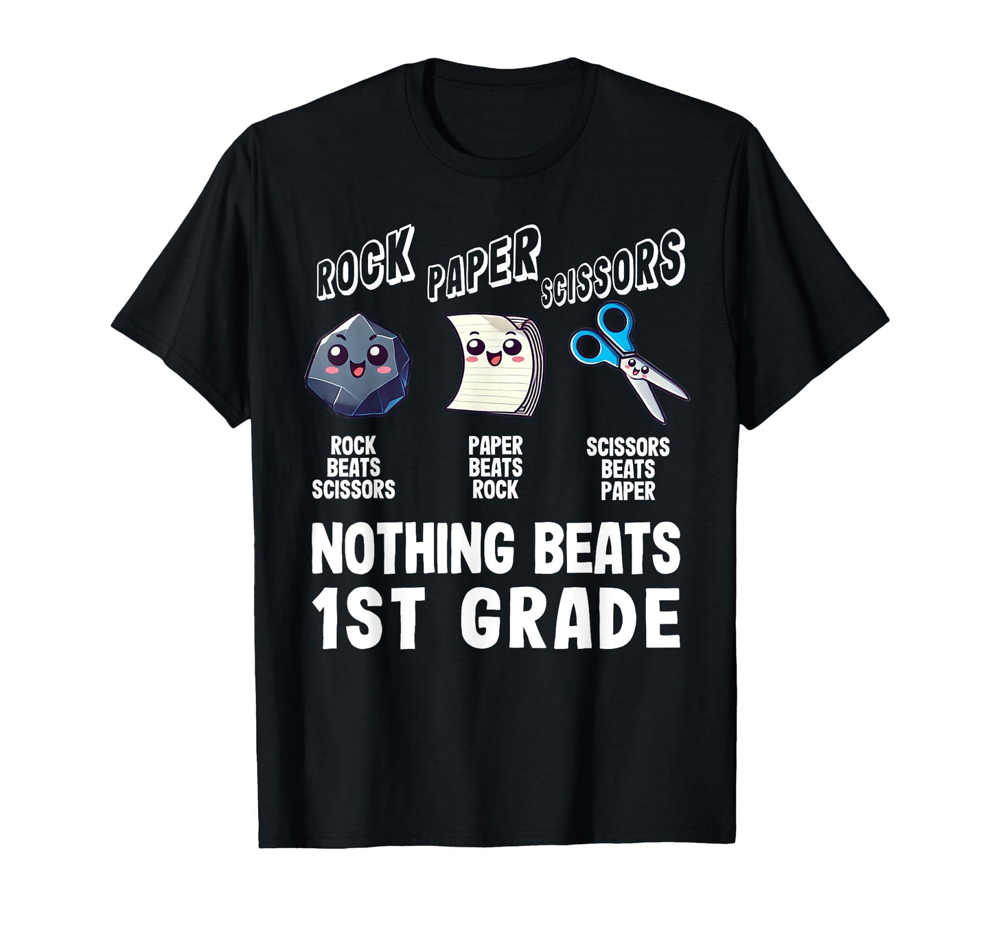 Funny Nothing Beats 1st First Grade Student or Teacher T-Shirt