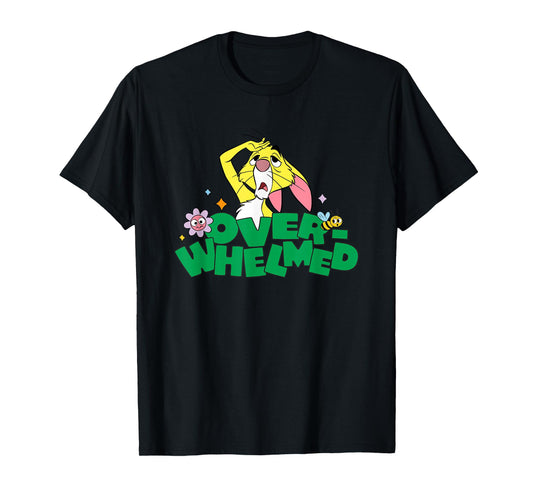Disney Winnie the Pooh Overwhelmed Rabbit Logo T-Shirt