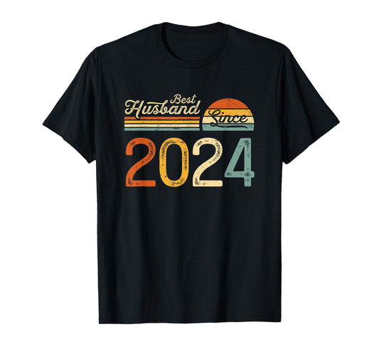 1st wedding anniversary 1 years - Best Husband Since 2024 T-Shirt