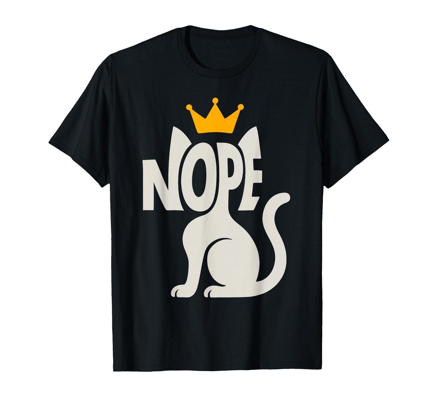 No Kings Nope Retro American Freedom Design T-Shirt