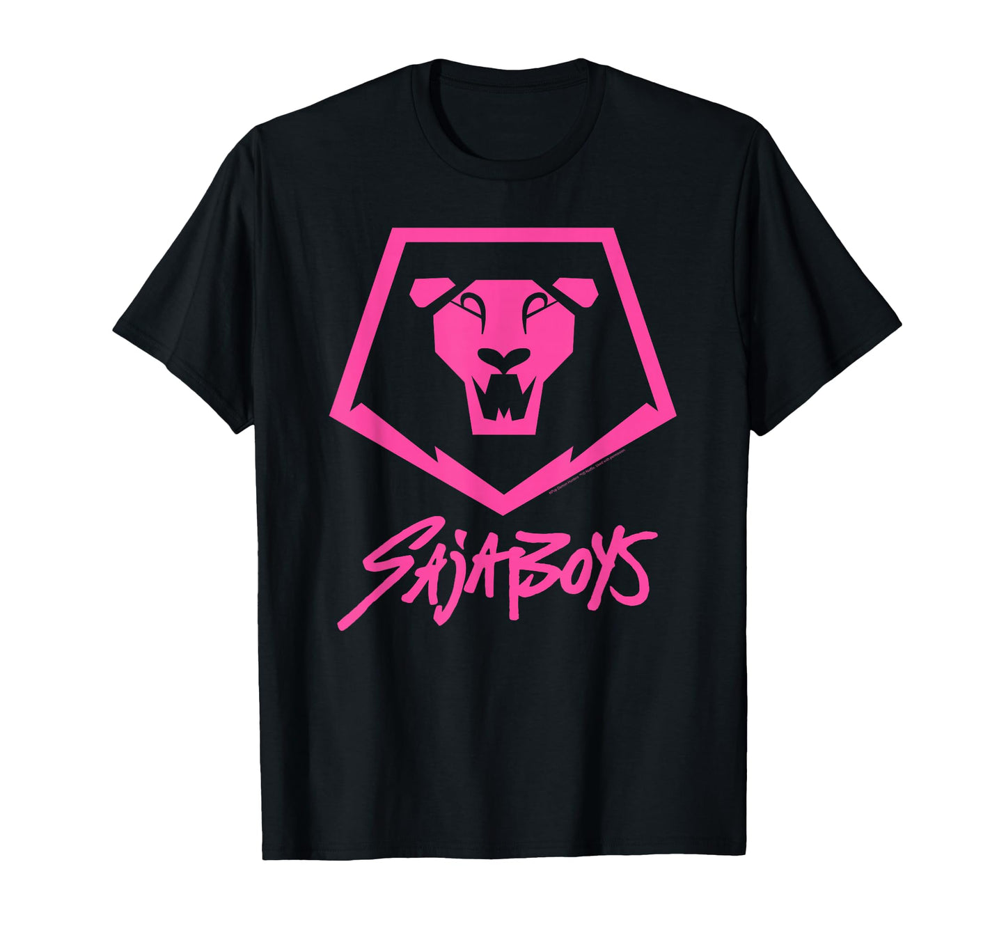 Kpop Demon Hunters Halloween Saja Boys Lion Logo Fan Cosplay T-Shirt