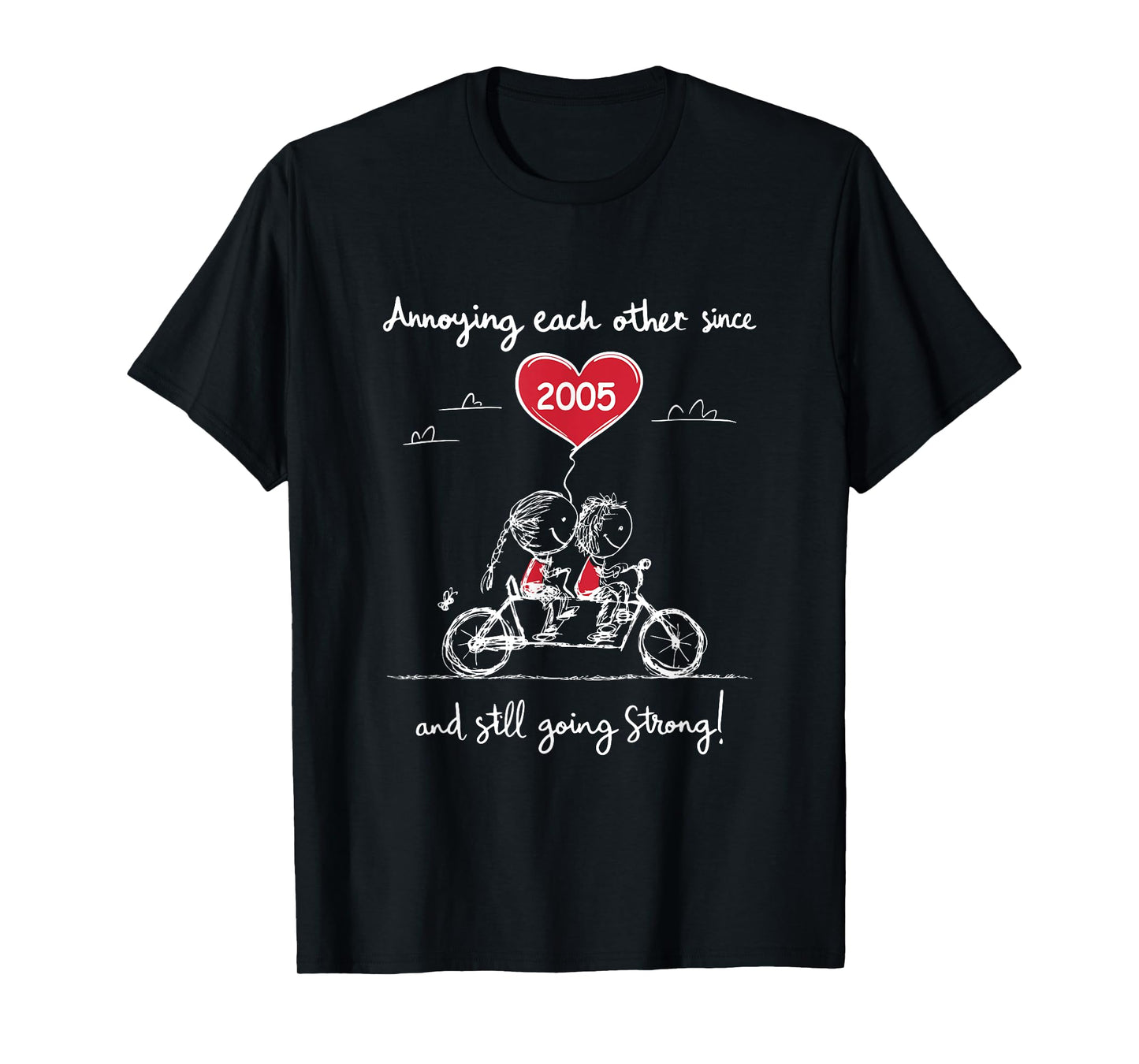 Annoying Each Other Since 2005 Couple Wedding Anniversary T-Shirt