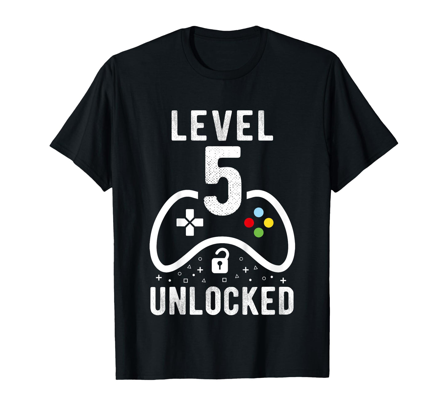 Level 5 Unlocked Video Game 5th Birthday Gift T-Shirt