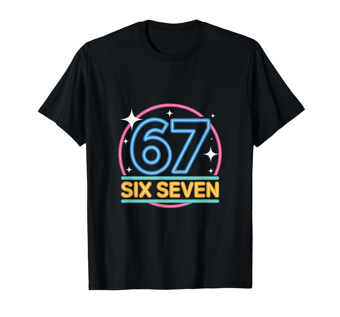 Fun 6 7 Six Seven Meme T-Shirt