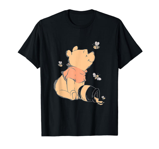 Disney Winnie The Pooh Honey with Bees Vintage T-Shirt