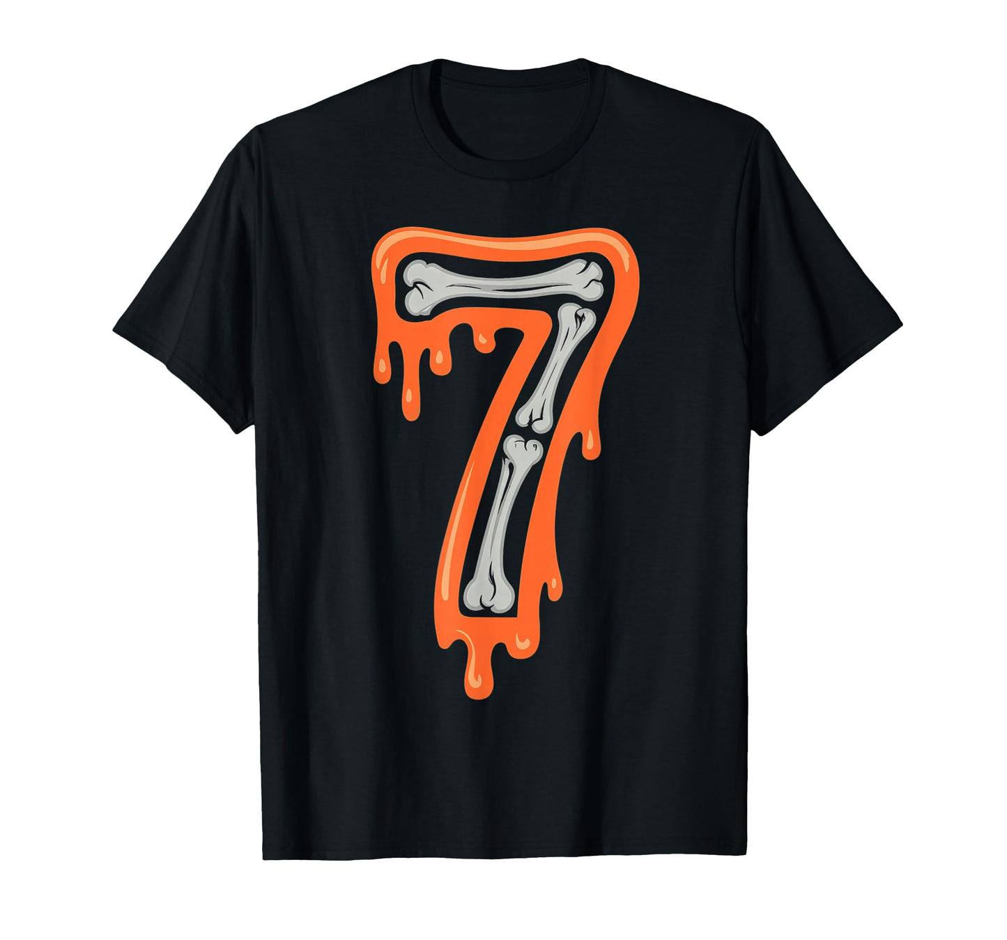 Six Seven Meme 6 7 Skeleton Halloween Costume Couple T-Shirt