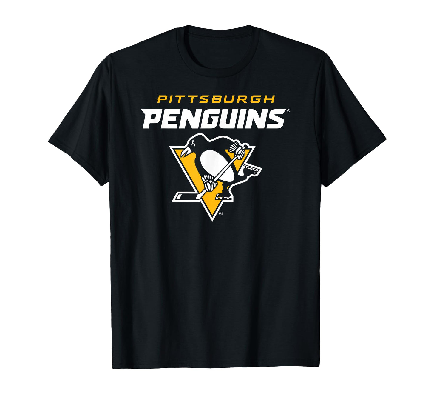 Pittsburgh Penguins Power Play Black Officially Licensed T-Shirt