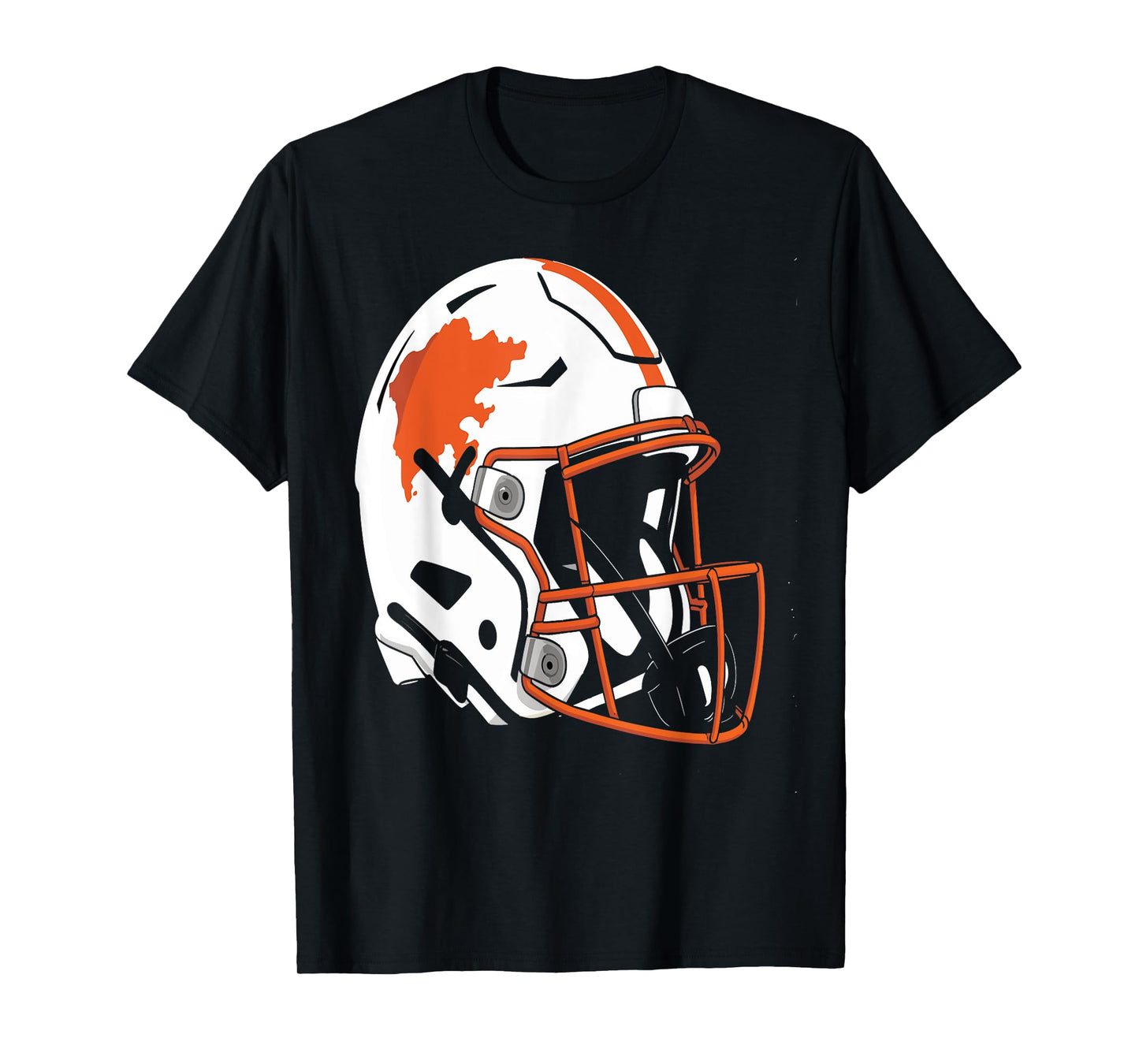 Vintage Football Helmet Retro Sports Fan Tee T-Shirt