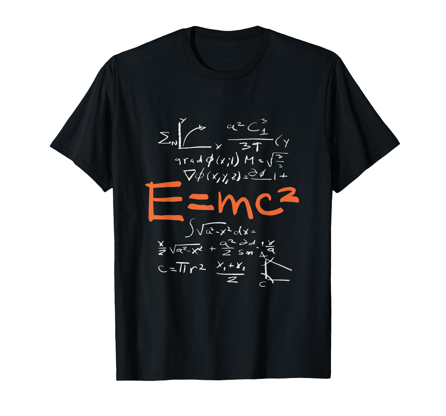 E=mc2 Science Equations Math Physics Formula Einstein Theory T-Shirt