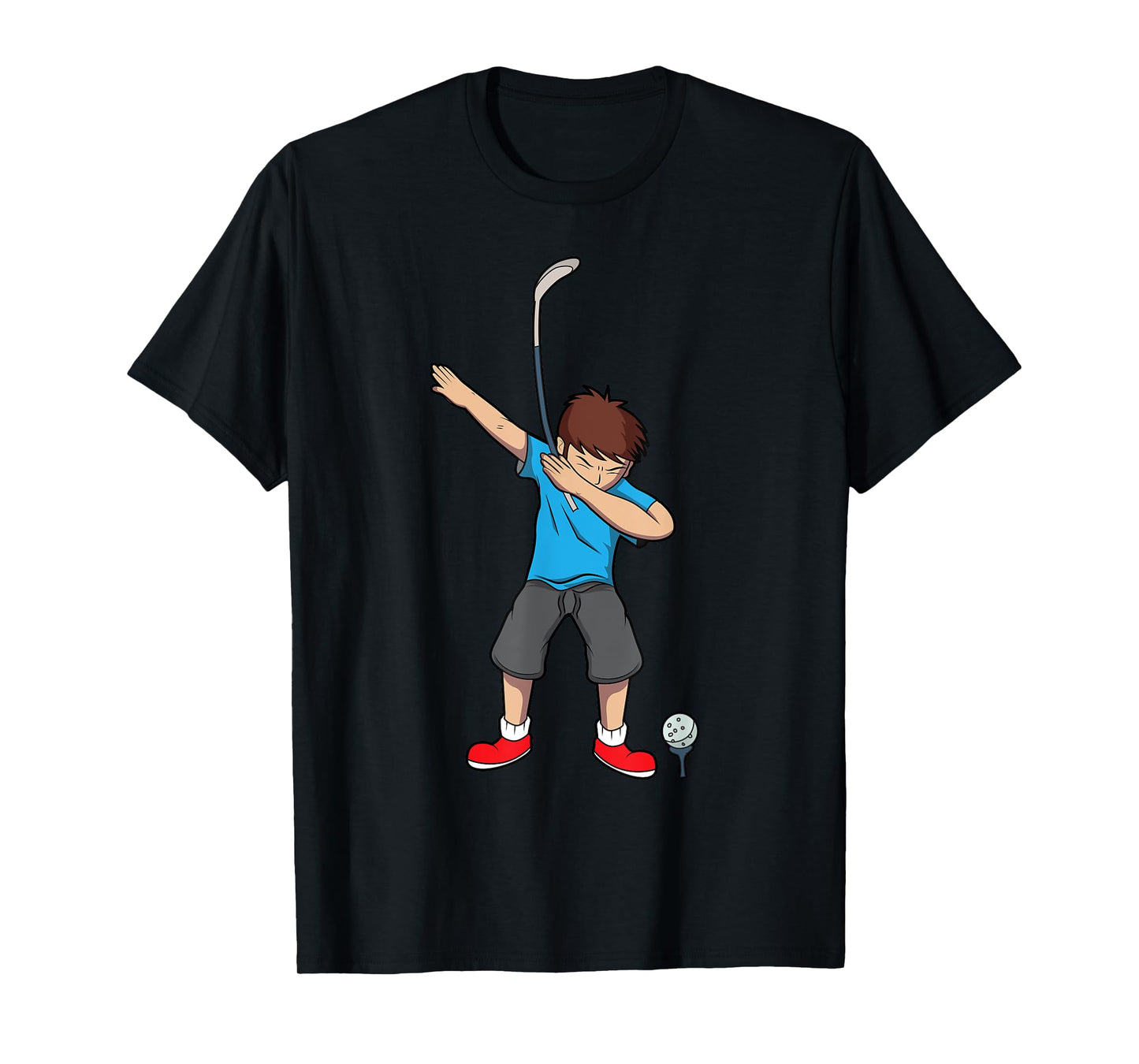 Dabbing Golf Boy Shirt | Cool I Love Golf T-shirt Gift T-Shirt