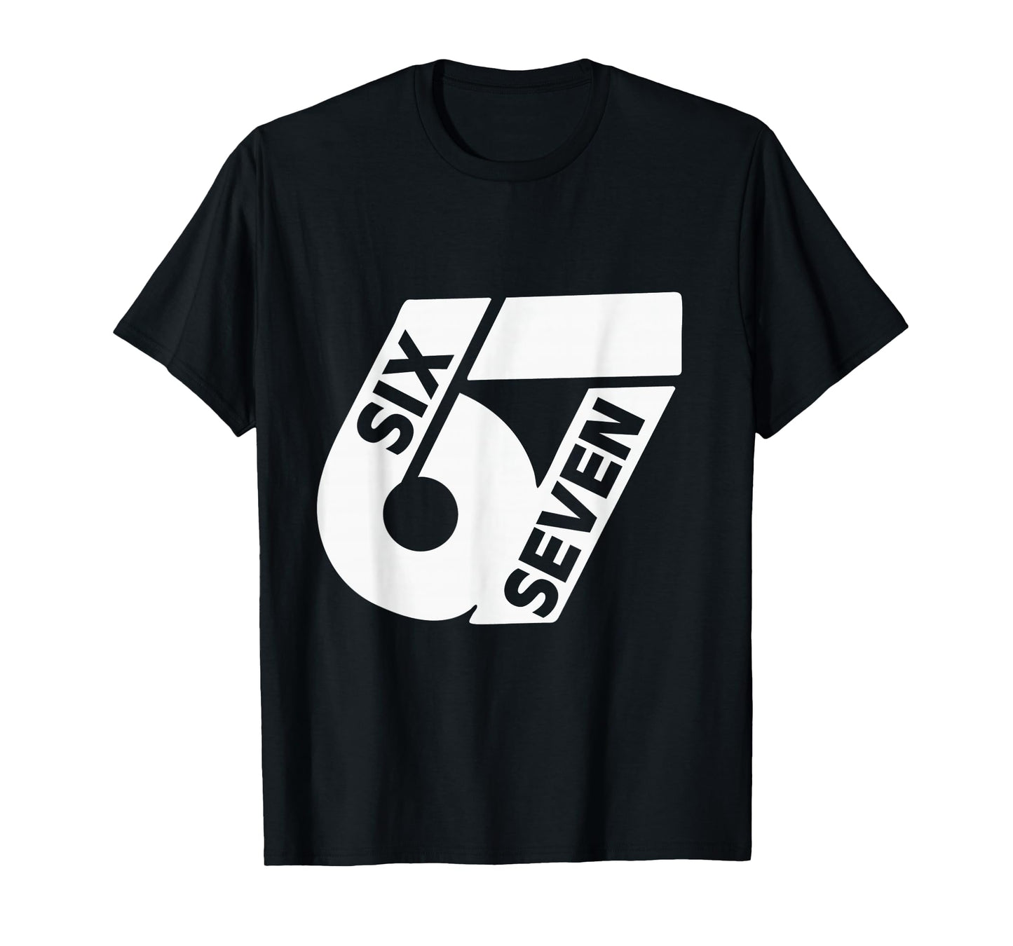 Six Seven Cool Meme 67 Funny Number T-Shirt