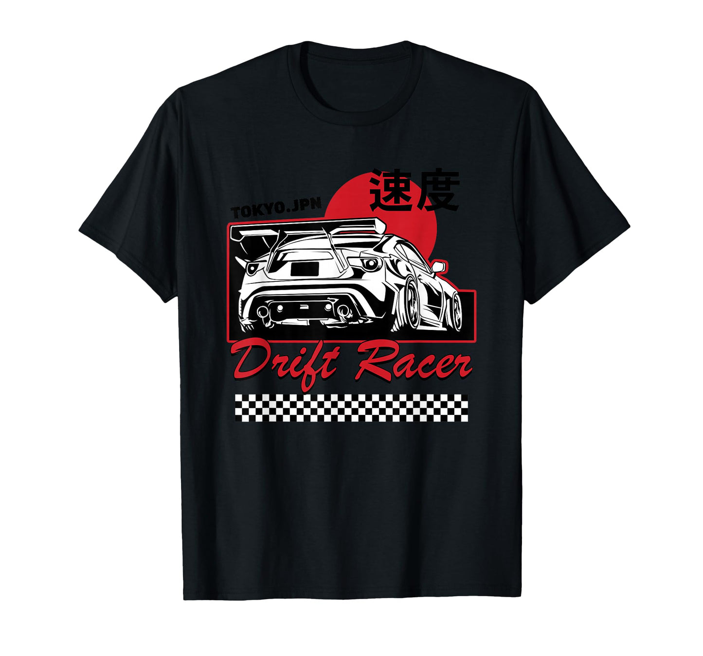 JDM Tokyo Japan Drift Race Car Tuning Retro Vintage Graphic T-Shirt
