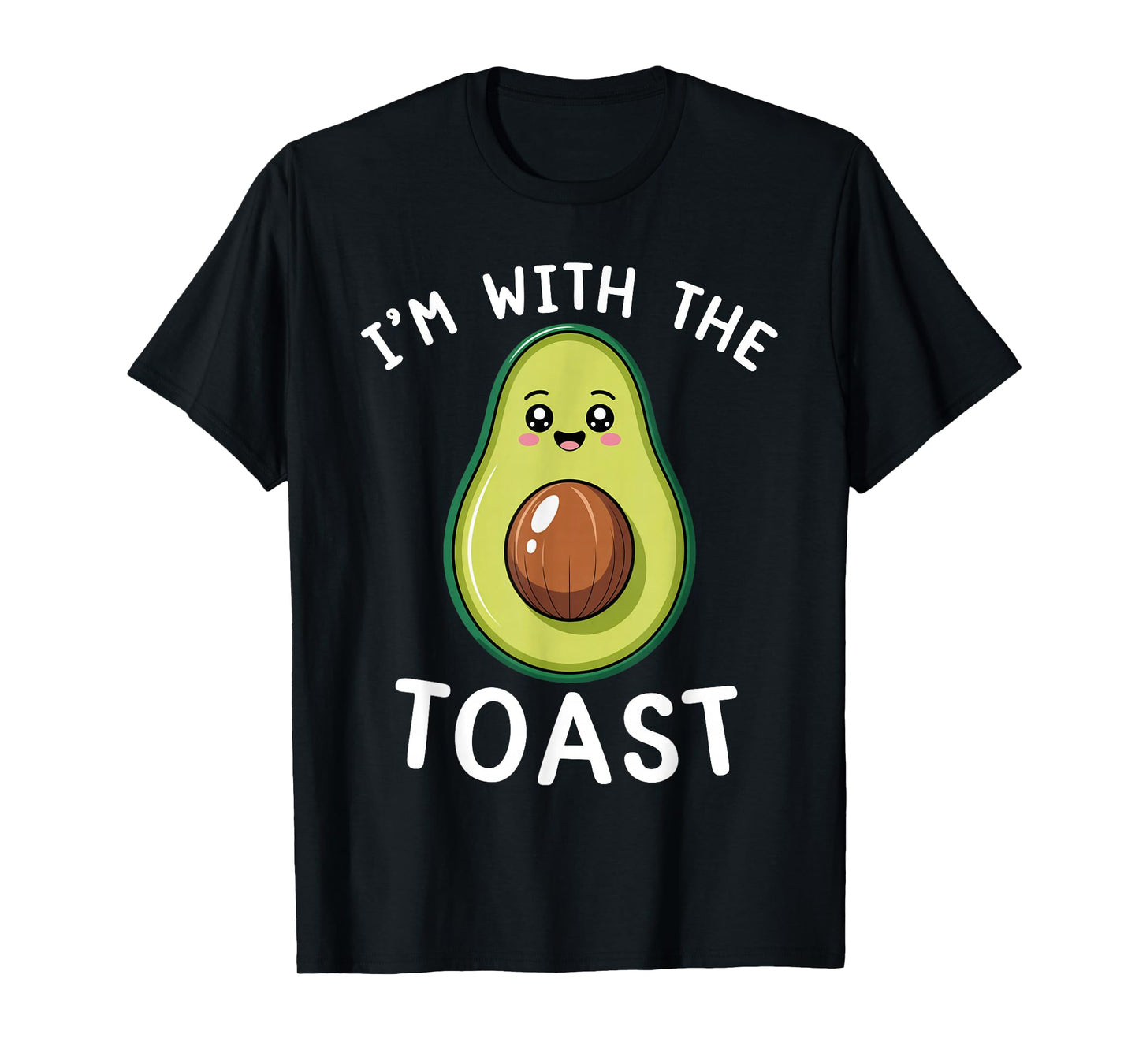 I’m with The Toast Cute Avocado Halloween Costume T-Shirt
