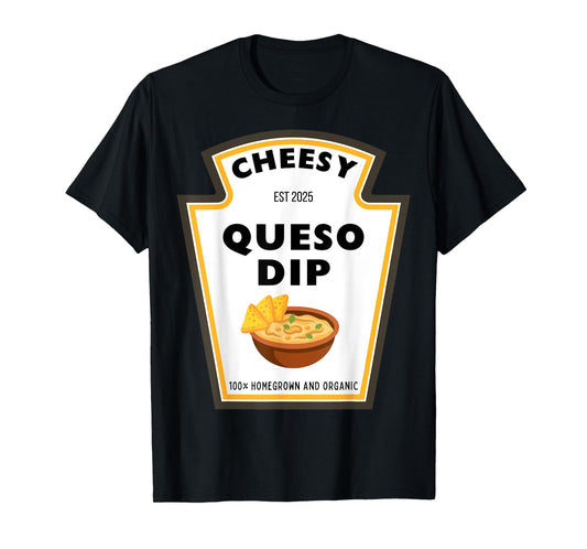 Delicious Cheesy Queso Dip Condiment Costume Party Matching T-Shirt