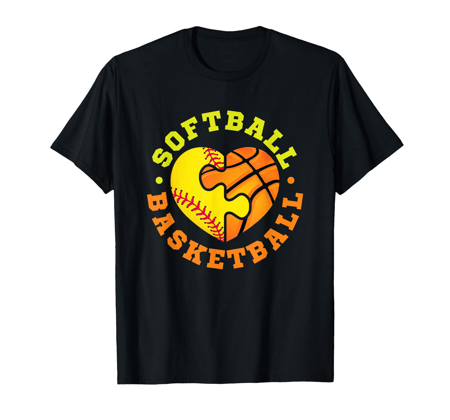 Softball Basketball T-Shirt