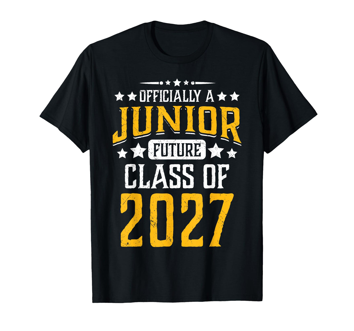Officially a Junior Future Class of 2027 First Day T-Shirt