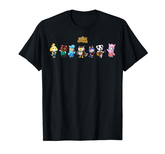Animal Crossing Character Lineup T-Shirt
