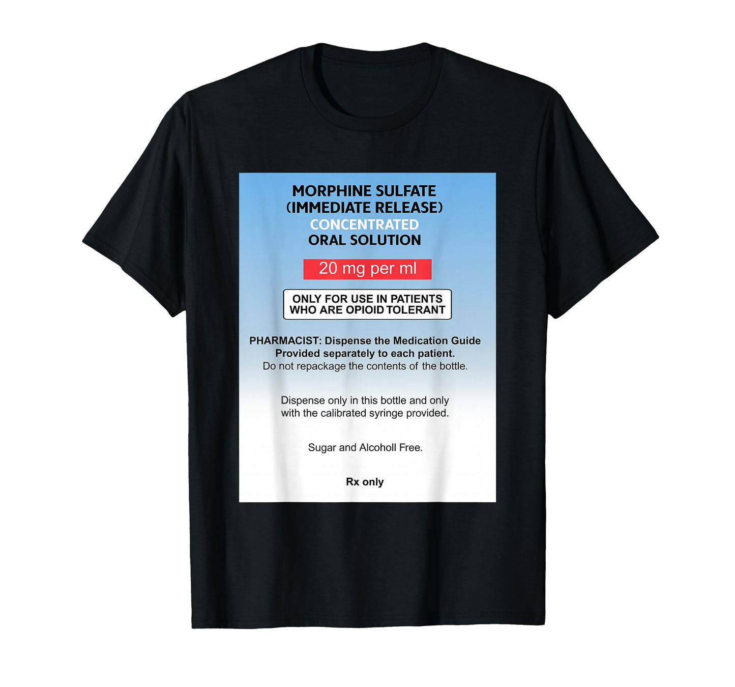 Pharmacy Medical Halloween Costume Nurse Propofol Matching T-Shirt