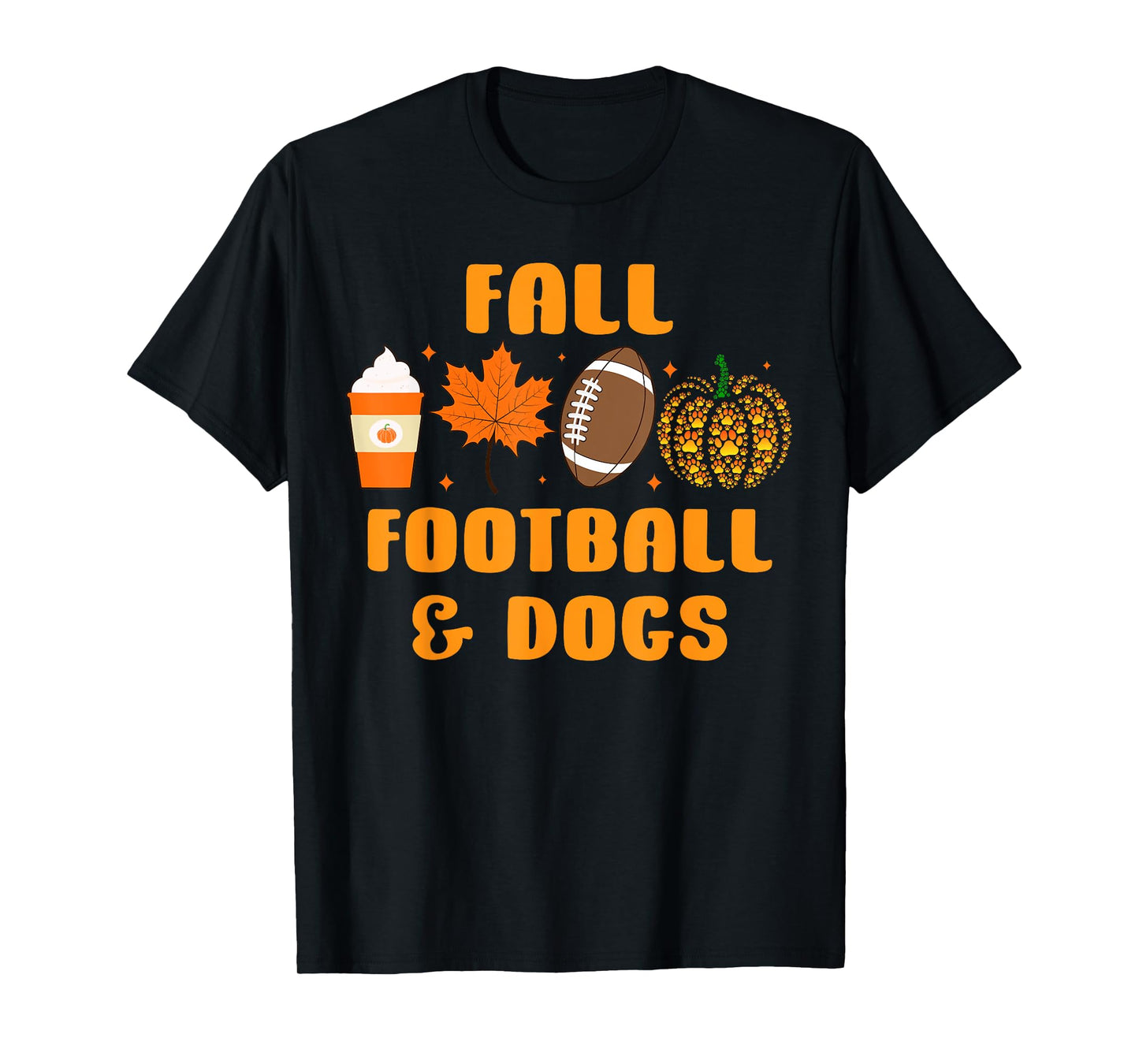 Fall Football and Dogs Shirt,Game Day Fall Football Dog Mom T-Shirt