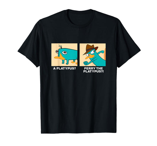 Disney Phineas And Ferb A Platypus? Perry The Platypus?! T-Shirt