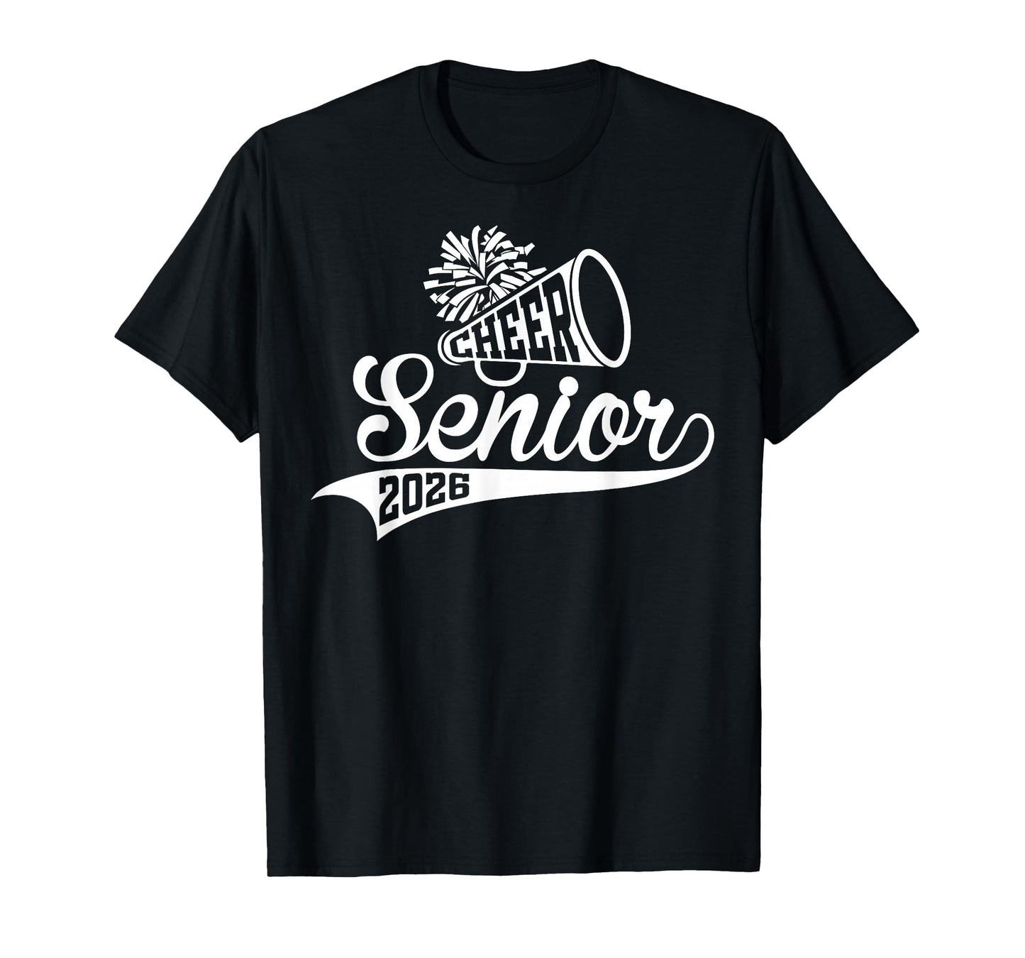 Class of 2026 Senior Year Cheer Back To School Cheerleader T-Shirt
