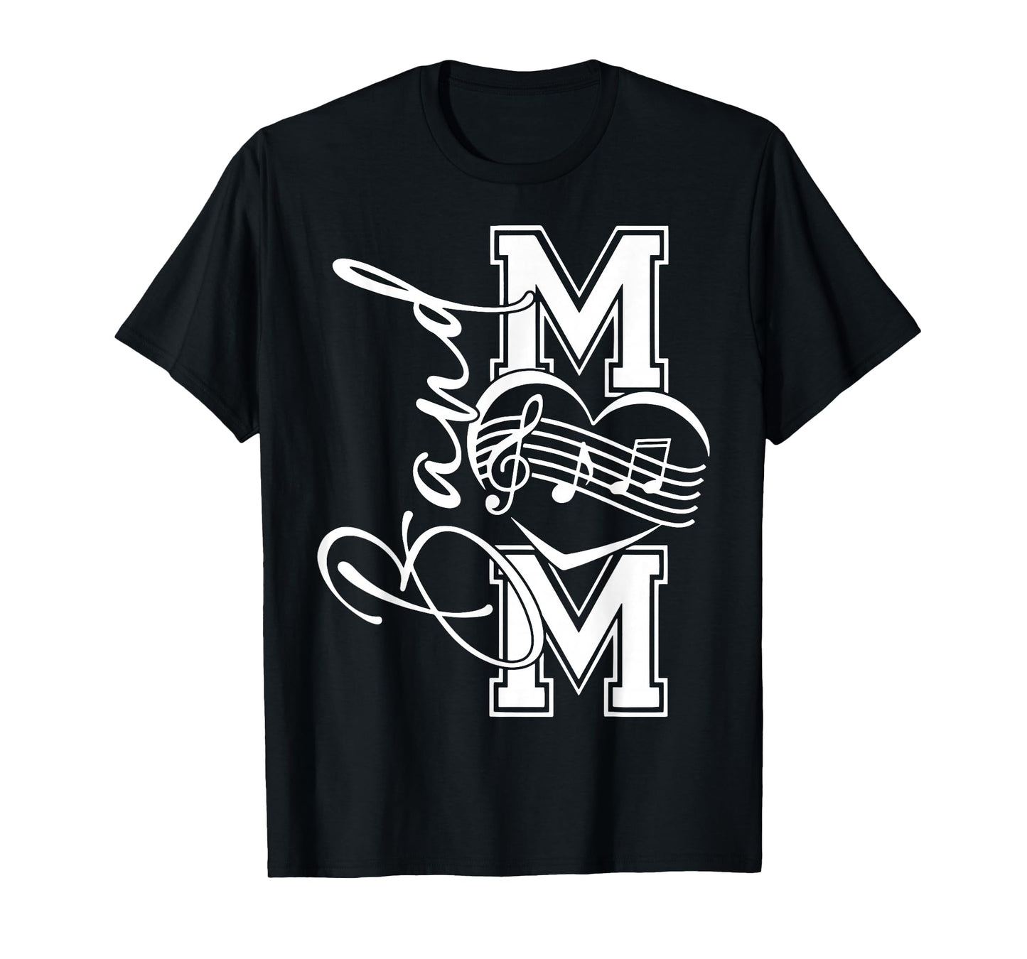 Band Mom Shirt Band Mom Musical for Women Mom T-Shirt