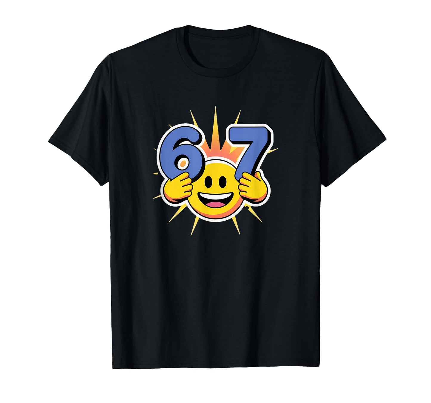 Six Seven 6 7 Meme Design T-Shirt