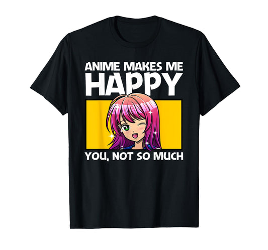Anime Art For Women Teen Girls Men Anime Merch Anime Lovers T-Shirt