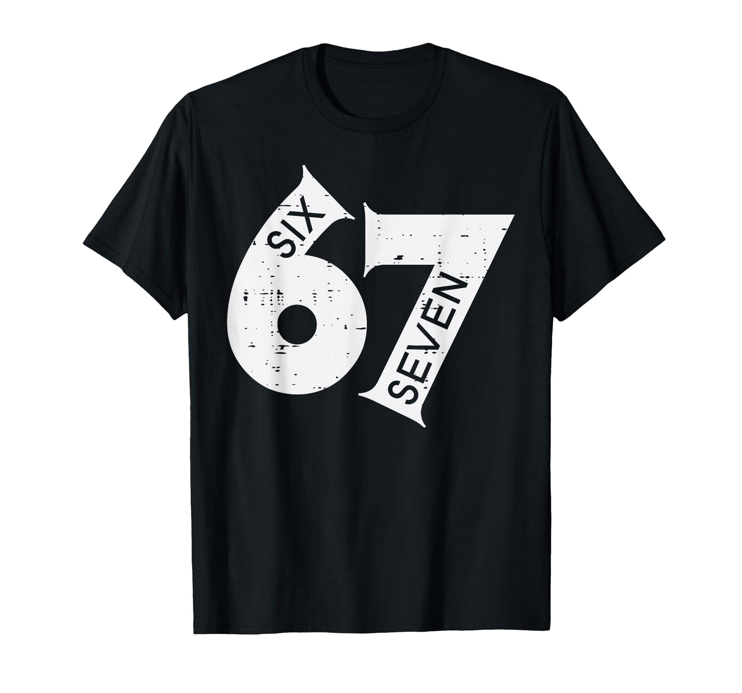67 Meme Six Seven Number 6 7 On It Costume Boys Youth Kids T-Shirt