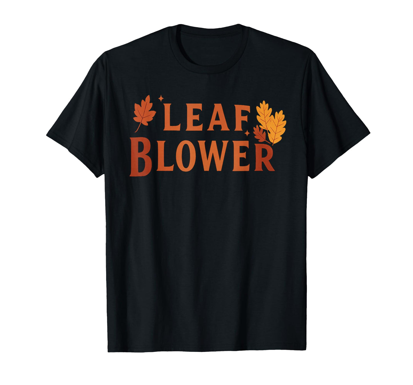 Funny Leaf Blower Fall Costume Couple Halloween Matching T-Shirt