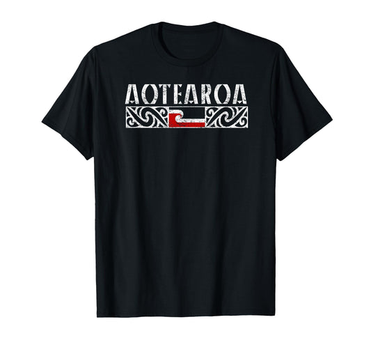 Aotearoa Maori Flag T-Shirt