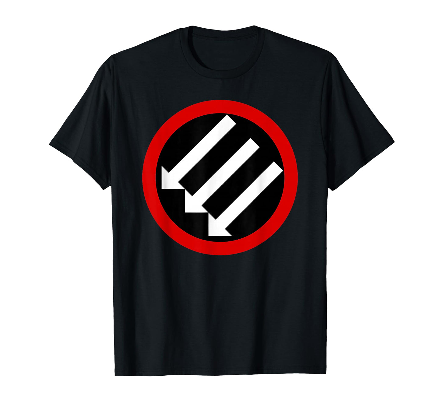 Iron Front - The Three Arrows - Stand Against Fascism T-Shirt