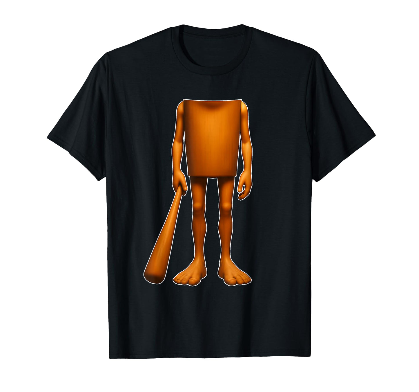 Tung Tung Sahur Funny Italian Brainrot Halloween Birthday T-Shirt