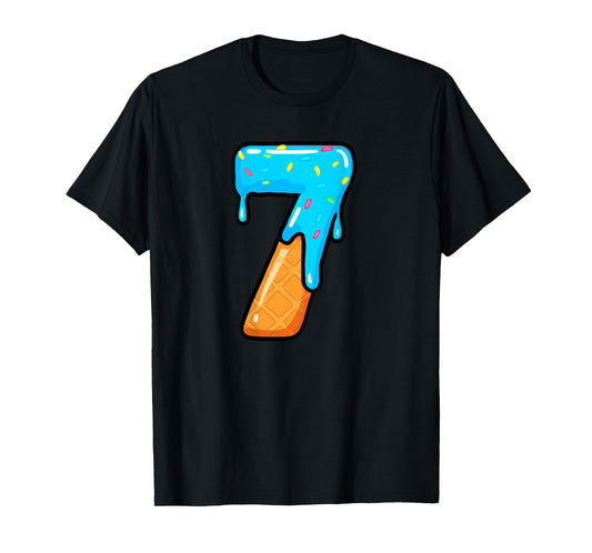67 Ice Cream Drip Meme 6 7 Hallowee Costume Couple (On Back) T-Shirt