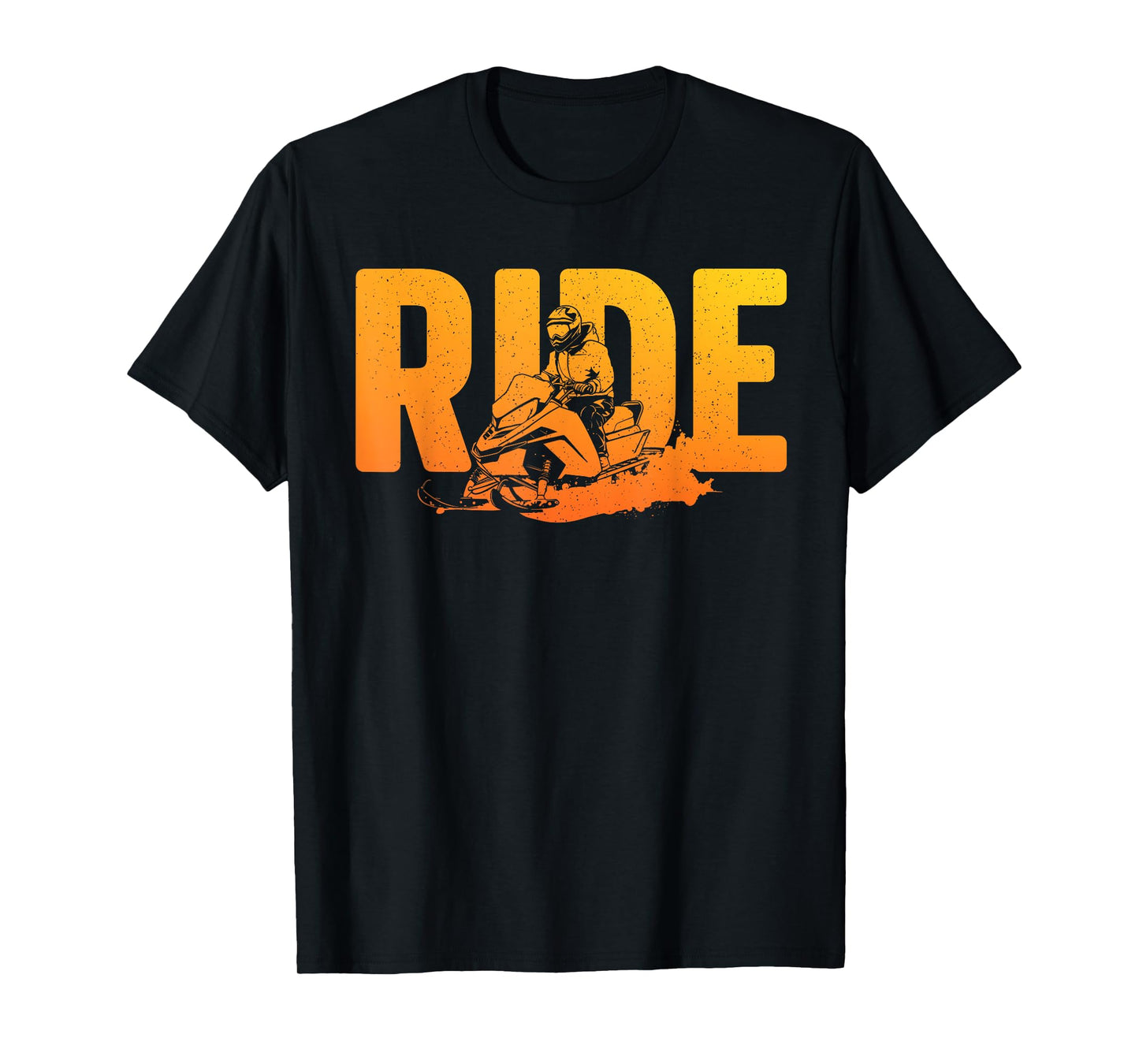Funny Snowmobile Design For Men Women Snowmobile Lovers T-Shirt