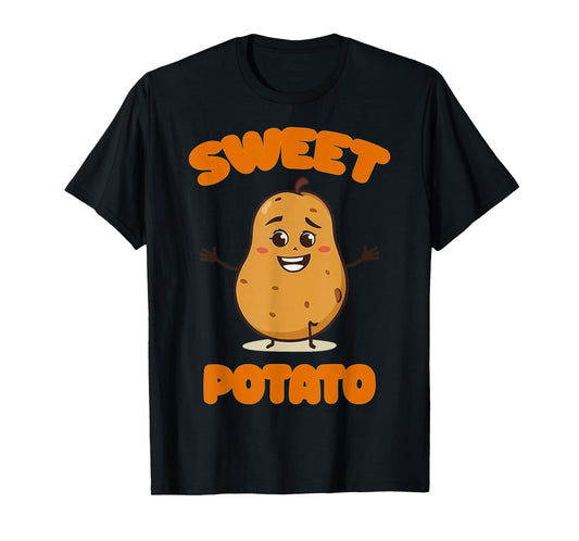 Cute Sweet Rude Potato, Sweet Potato and Kind of Rude Potato T-Shirt