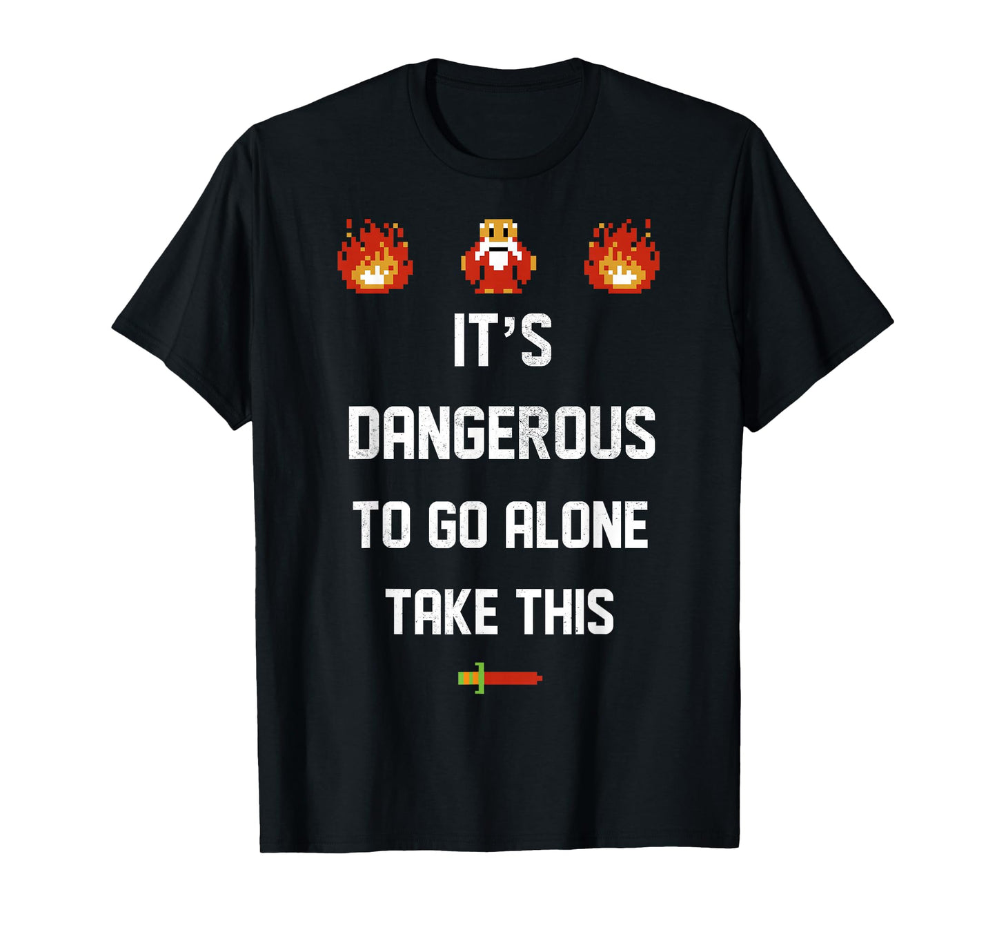 Legend Of Zelda It's Dangerous To Go Alone Take This T-Shirt