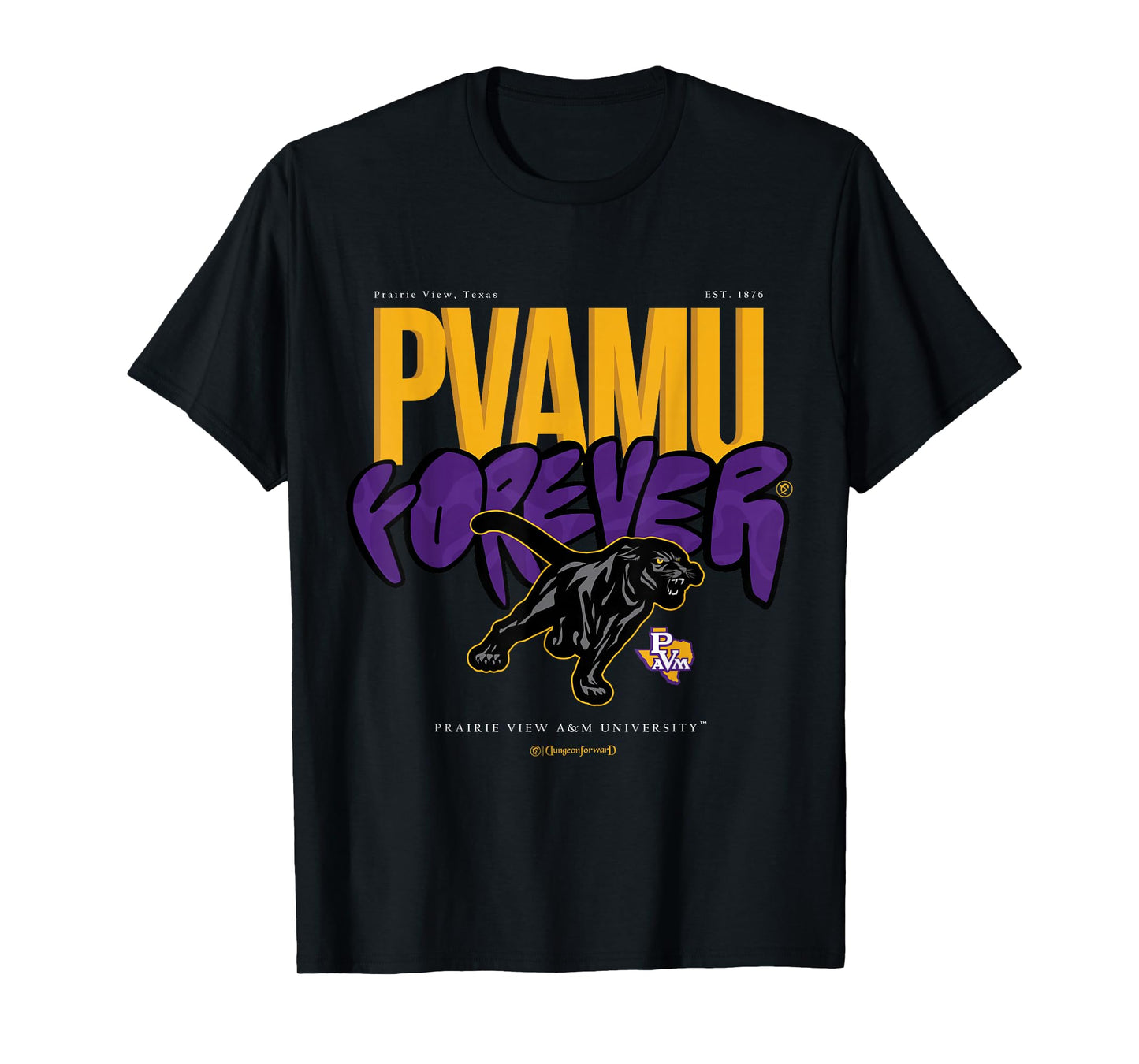 The Yard Essentials - Prairie View A&M University - Forever T-Shirt