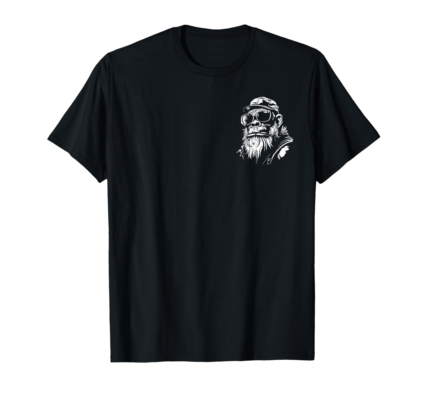 As Far As I Know I'm Delightful Funny Monkey Saying 2 Sided T-Shirt