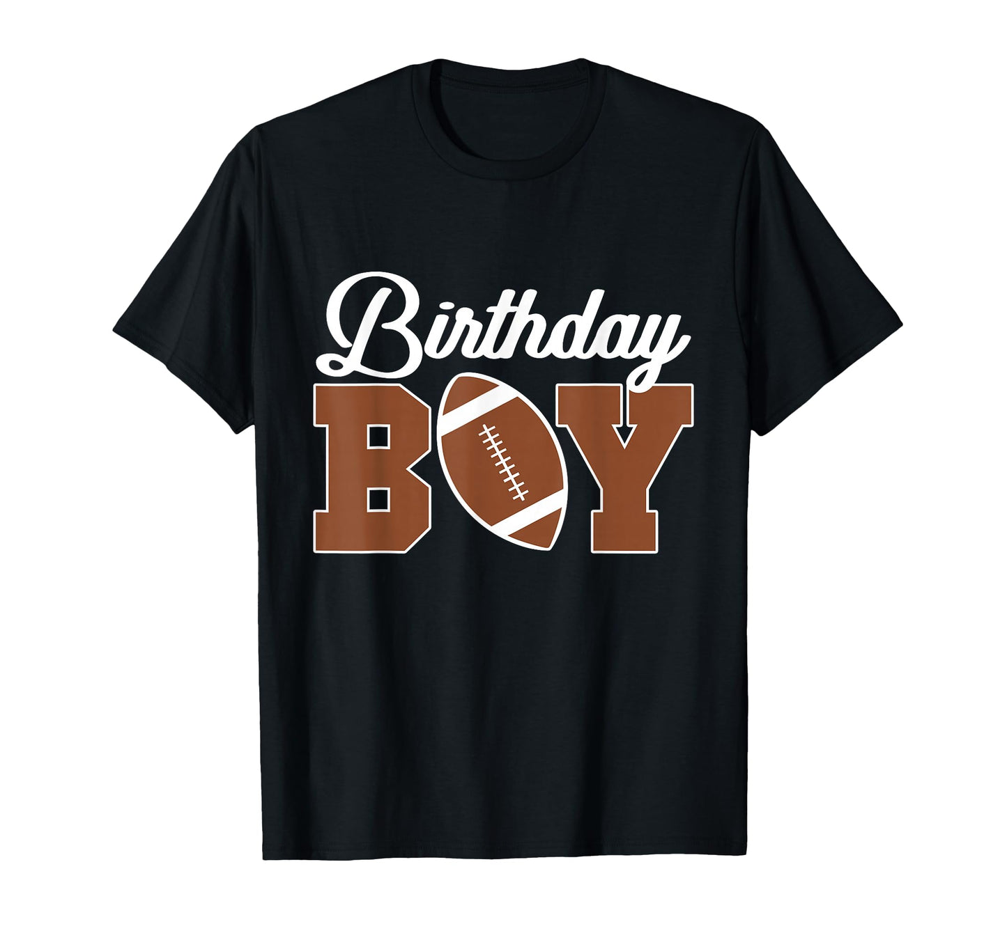 Kids Football Birthday Boy Birthday Party Boys Toddlers T-Shirt
