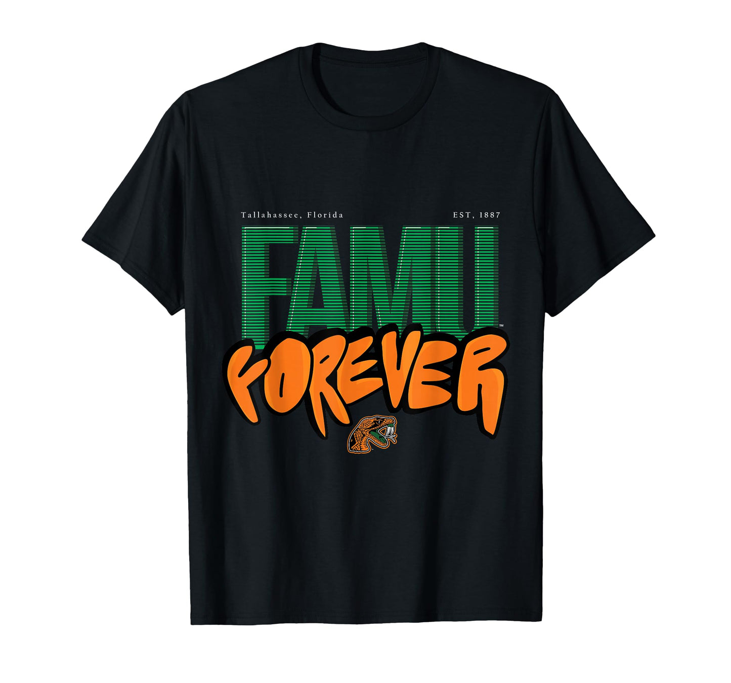 FAMU Forever - Florida A&M University - Rattlers - HBCU T-Shirt