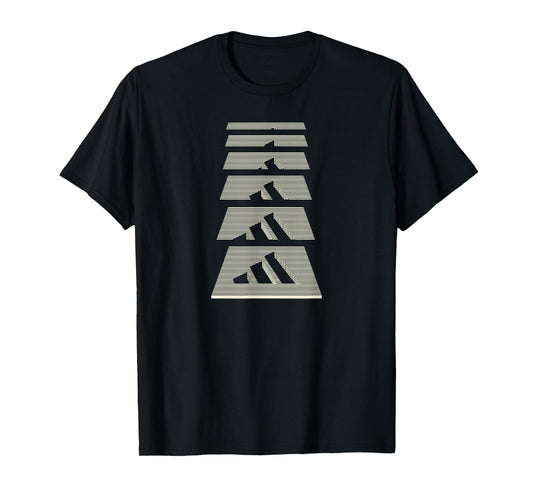 adidas Badge of Sport Lined Graphic T-Shirt