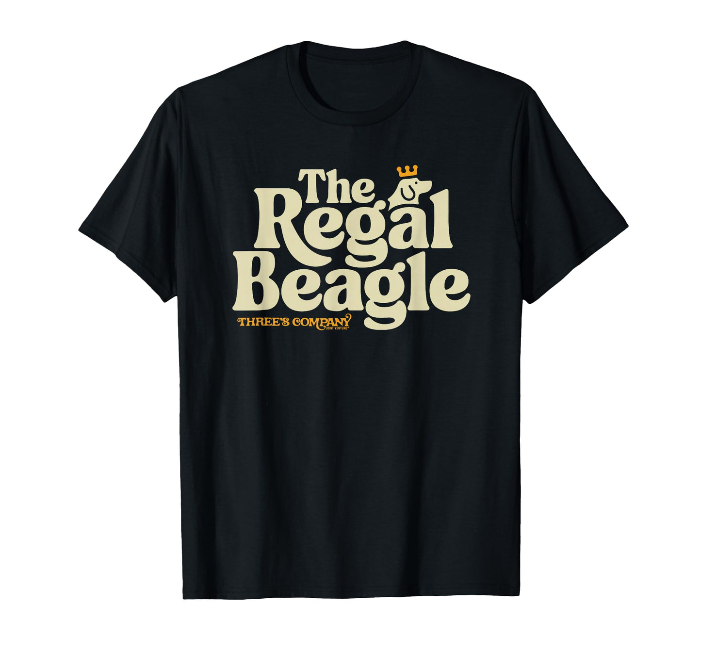 The Regal Beagle Vintage Three's Company 1980's Logo T-Shirt