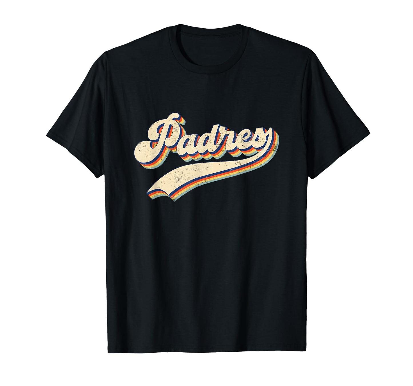 Vintage Padres First Name Padres Personalized Name Vintage T-Shirt