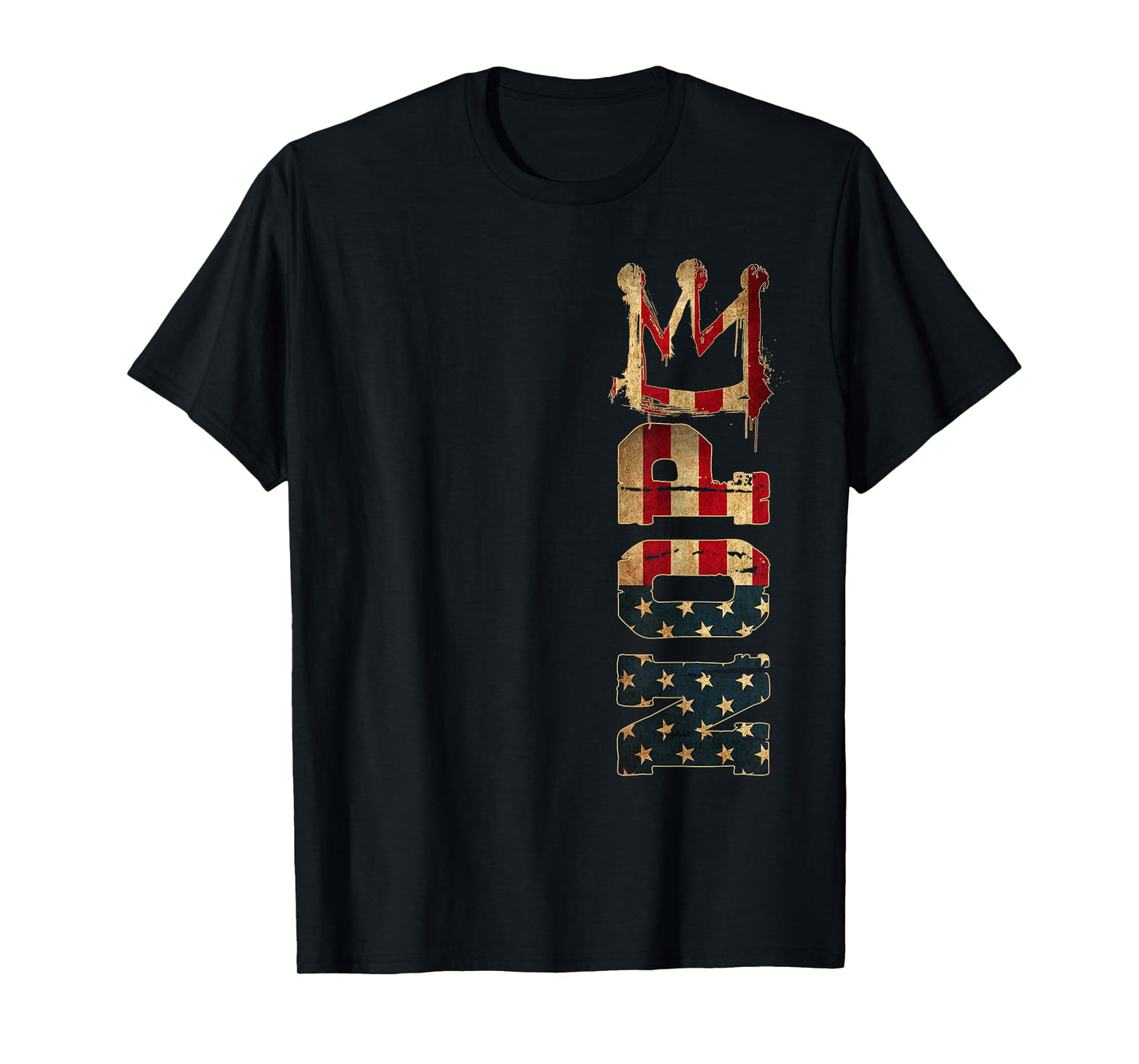 Retro No Kings Nope Protest Sign Shirt For Men Women T-Shirt
