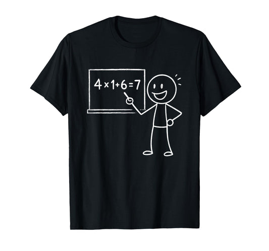 41 67 Meme Forty One Six Seven Funny Math Teacher Gen Alpha T-Shirt